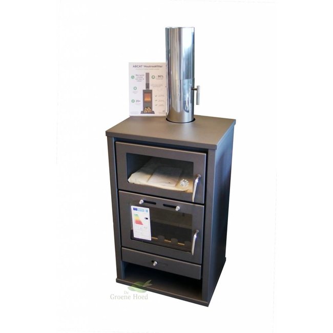 Ecolink Solutions ABCAT Houtrookfilter met een diameter van 180 mm