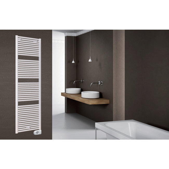 DRL products Claudia Ecodesign digitaal, elektrische handdoekradiator 900 Watt, 1411 x 500mm