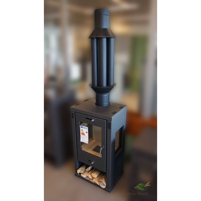 Vulkan (Hout)kachel warmtewisselaar (150 mm, 6 buizen)