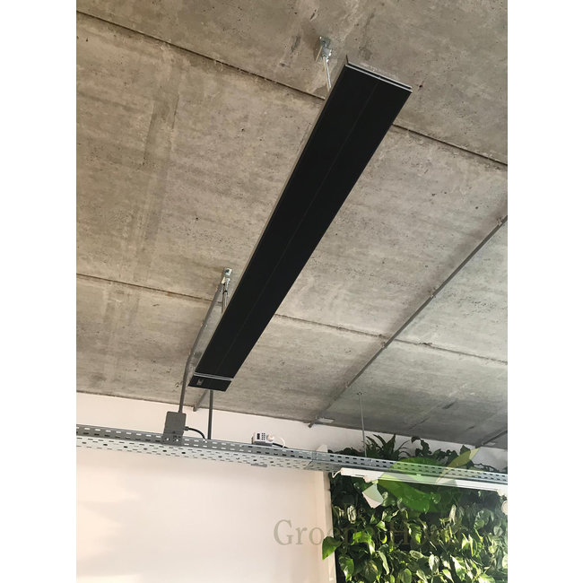 Herschel Summit 2600 Zwart - De grote ruimte verwarmer