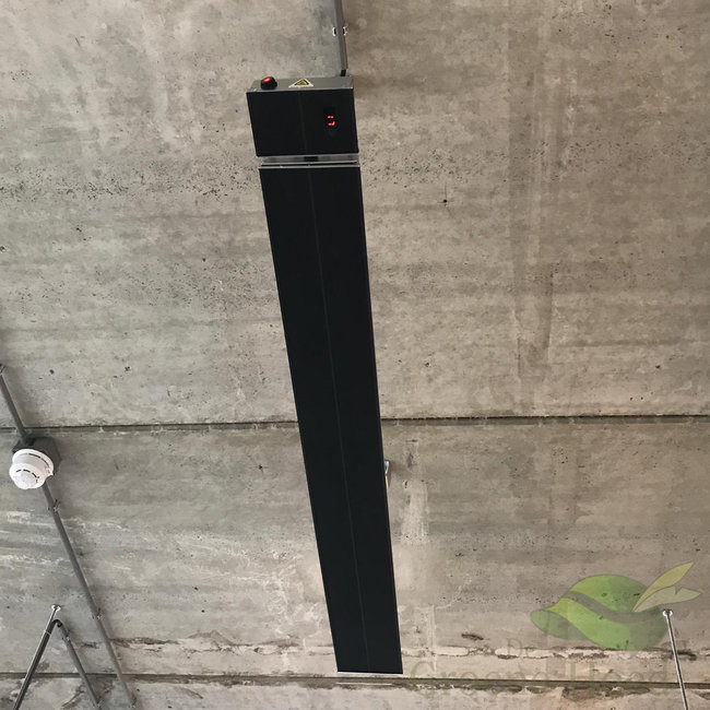 Herschel Summit 2600 Zwart - De grote ruimte verwarmer