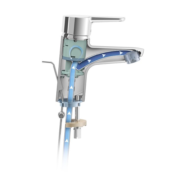 Clage Elektronisch geregelde kleine doorstromer 3,5 kW  met speciale wasbakkraan