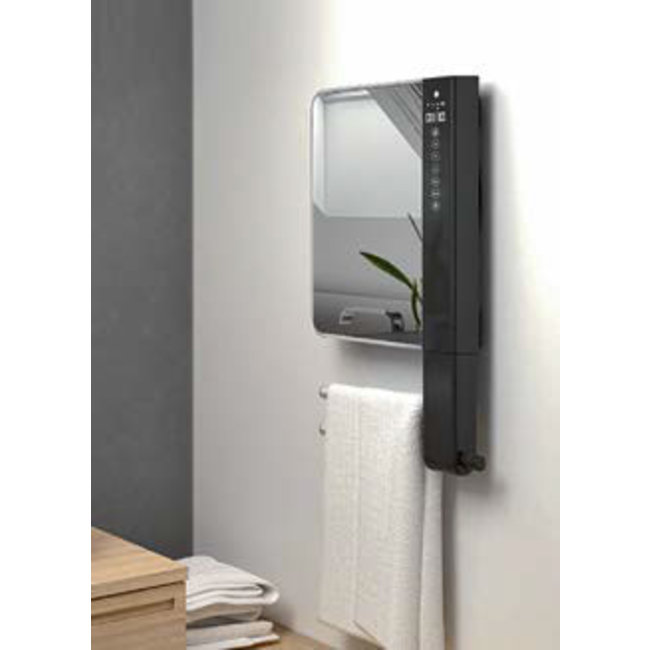DRL products Aurora Windy Visio Badkamerverwarming  met spiegel