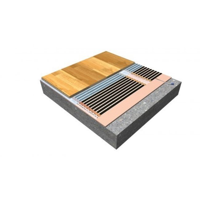 Quality heating Isolatie XPS plaat ISO74 (hout, parket, tapijt) 5m² per pak