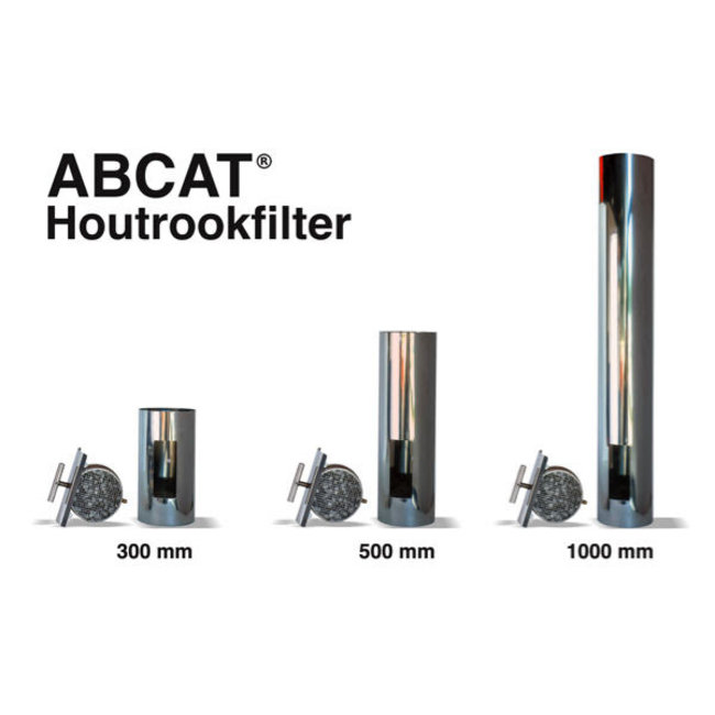 Ecolink Solutions ABCAT Houtrookfilter met een diameter van 180 mm
