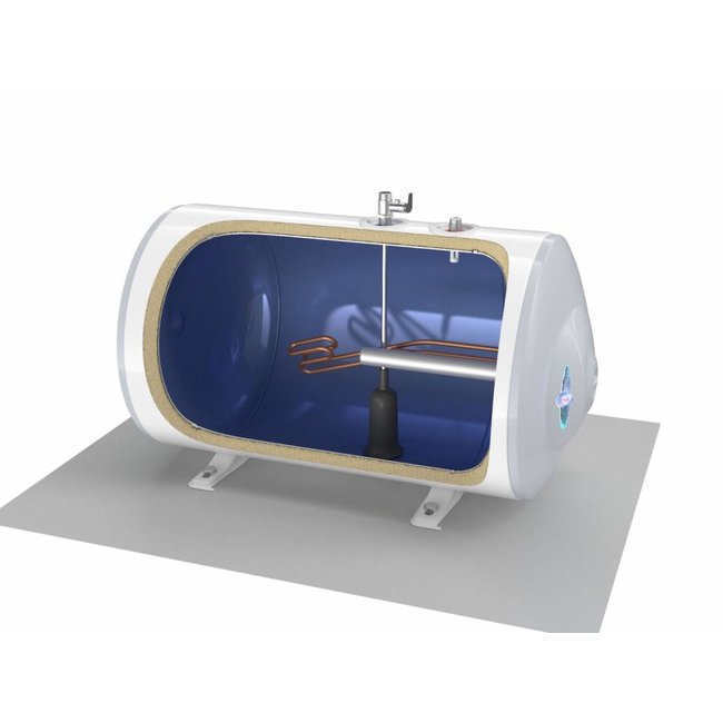 Tesy Elektrische Boiler 120L, horizontaal, 2kW, voor vloermontage