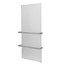 Herschel Select XLS Thermisch glazen infrarood paneel met handdoekdroger (500 of 700 Watt)