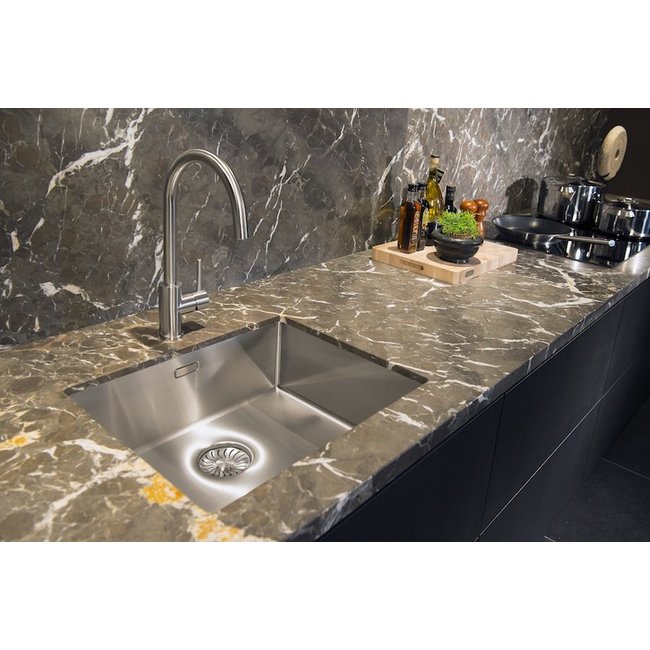 Caressi ECO Eénhendel mengkraan RVS  (CA105I)