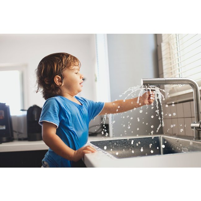 Caressi ECO Eénhendel mengkraan met sproeifunctie RVS  (CA108IU)