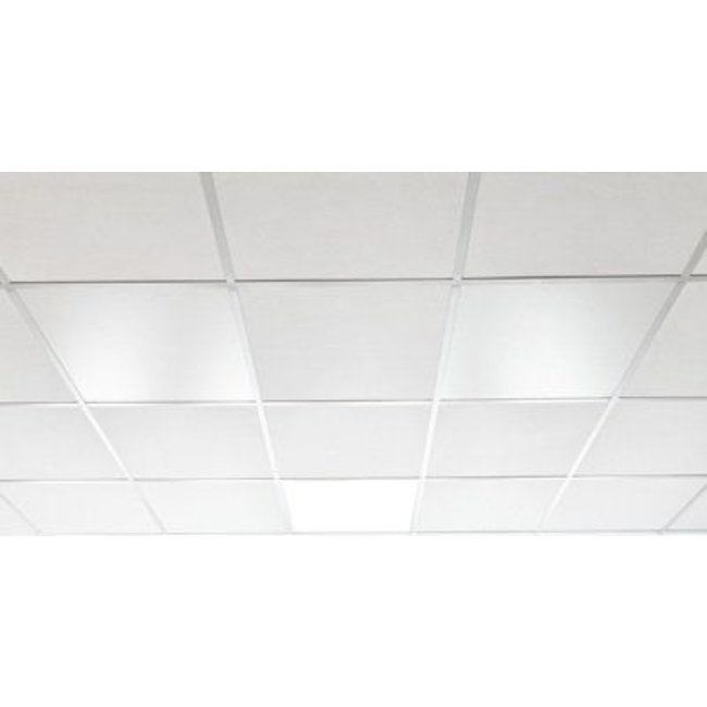 ECOSUN SK-Serie wit infraroodpaneel, glad zonder omkader, 300 watt (59 x 59 cm)