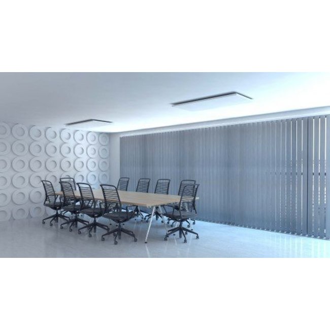 ECOSUN U-Serie wit infraroodpaneel met korrelstructuur, 700 watt (59 x 119 cm)