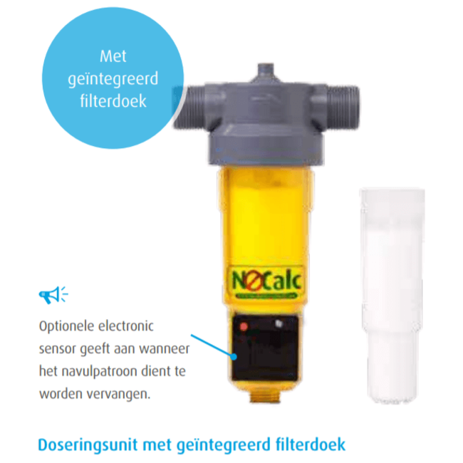 NoCalc CombiCompact Kalkpreventiesysteem Starterset