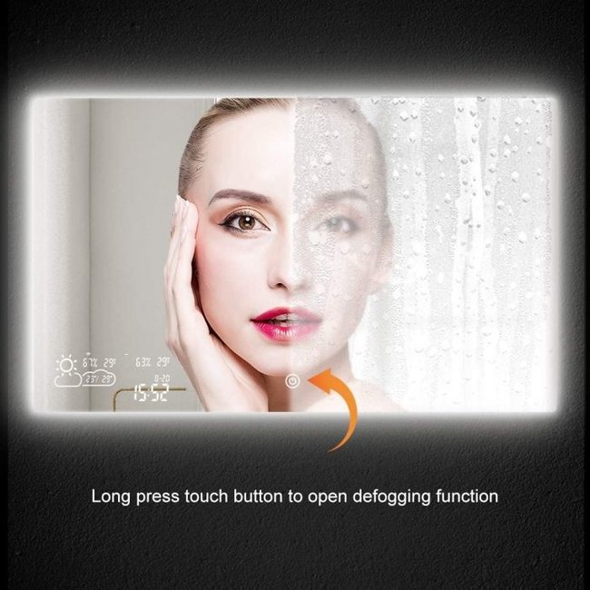 Quality heating Smart spiegel infrarood verwarming met led verlichting (500 Watt)