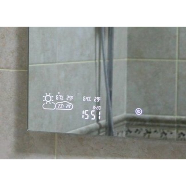 Quality heating Smart spiegel infrarood verwarming met led verlichting (500 Watt)