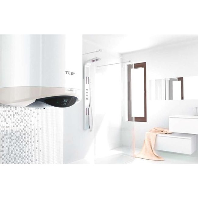 Tesy Verticale elektrische smart boiler 100L, Modeco Cloud 2.4kW
