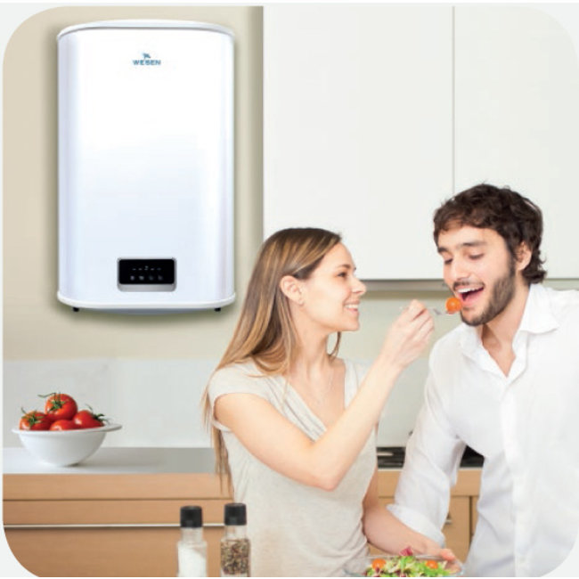 Wesen ECO Verticale elektrische boiler 100L, FLAT model, 2 kW