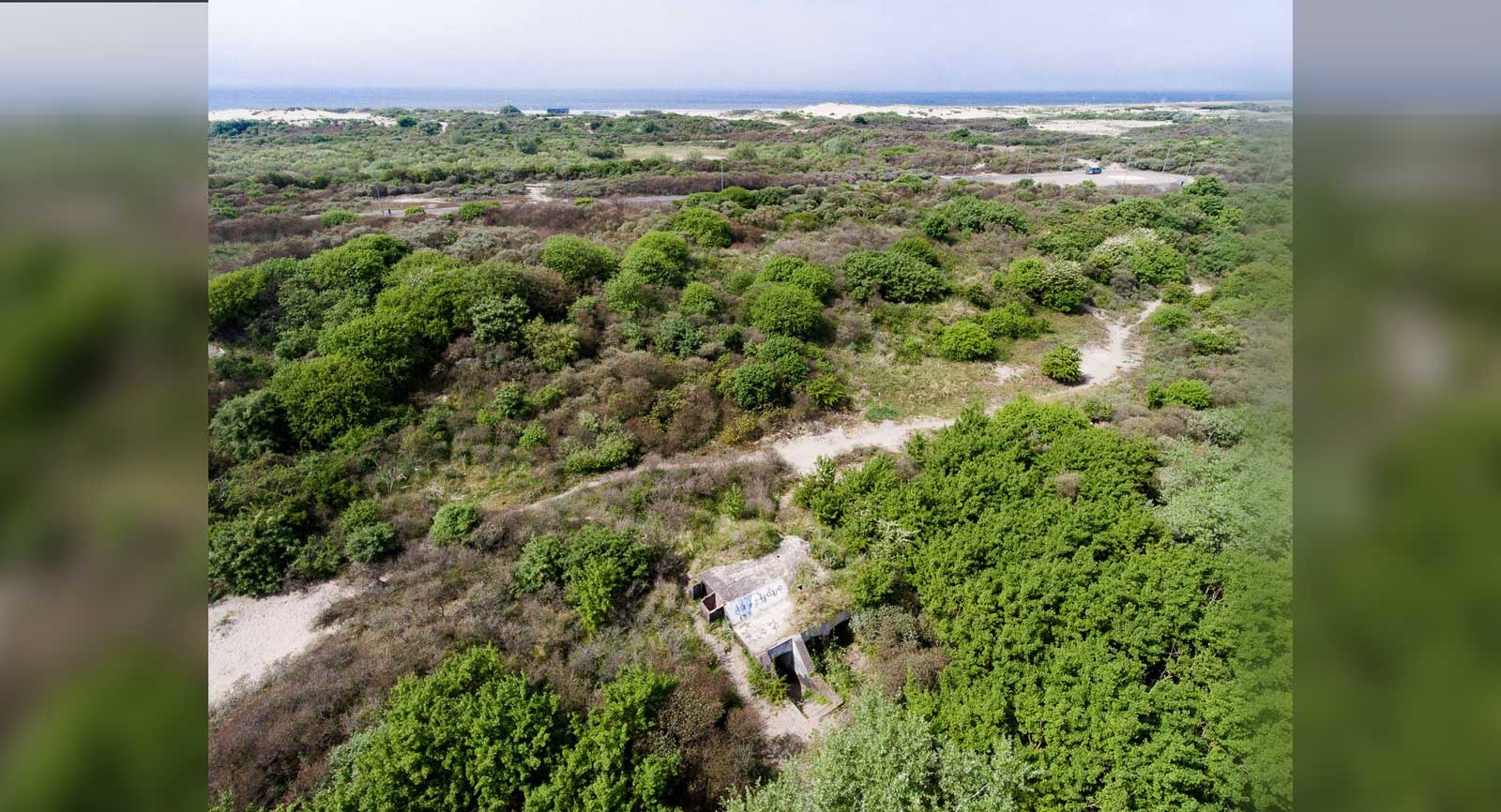 Logeren in dé ecologische Atlantikwall-bunker van Hoek van Holland