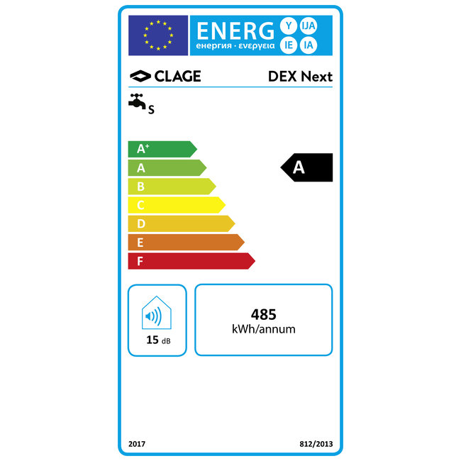 Clage Elektrische instant heater DEX Next electronic MPS