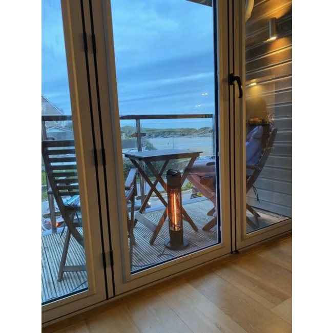 Herschel Havana 800W, verplaatsbare infraroodterrasverwarmer