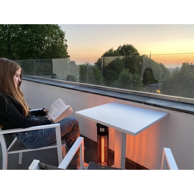 Herschel Havana 800W, verplaatsbare infraroodterrasverwarmer