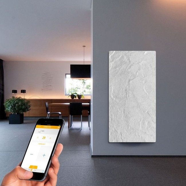 Climastar Silicium Avant WIFI 1300 Watt, verticale accumulatie kachel