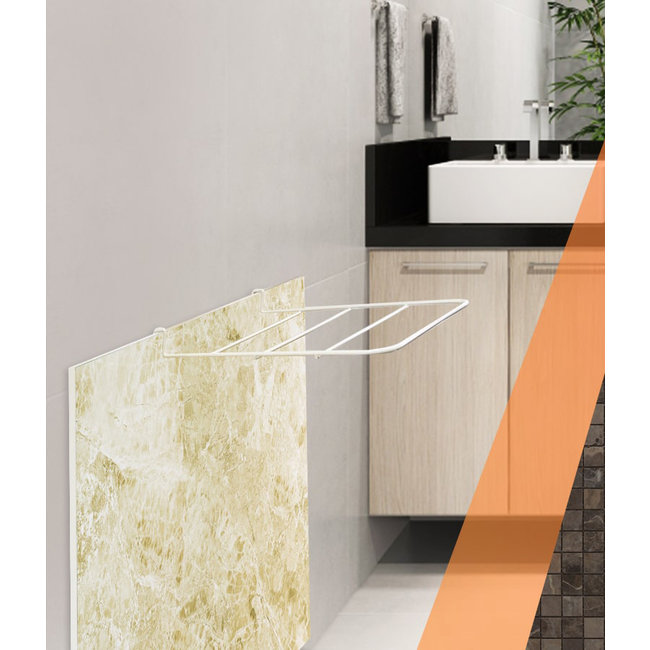 Droogrek voor op infraroodpaneel