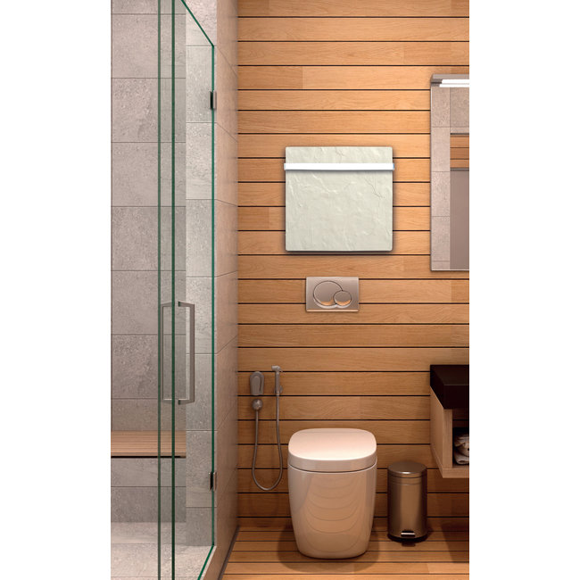 Climastar Roestvrij stalen handdoekbeugel voor de Climastar verwarming