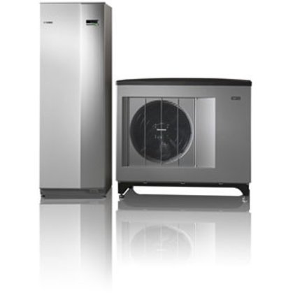 Warmtepomp voor verwarming en tapwater