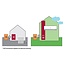 Panasonic Split-unit warmtepomp (KIT-BZ50-XKE) inverter airco 5 kW voorgevuld  (STEK)