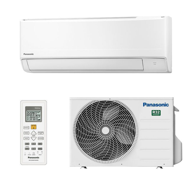 Panasonic Split-unit warmtepomp (KIT-BZ50-XKE) inverter airco 5 kW voorgevuld  (STEK)