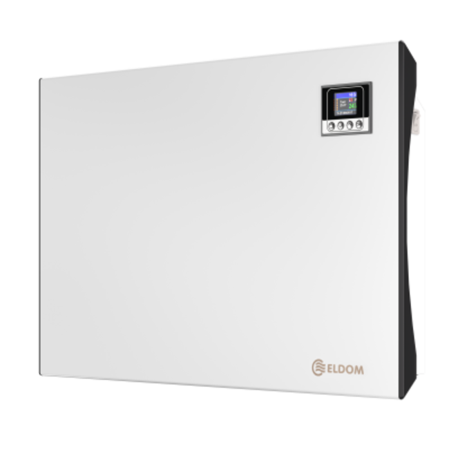 Eldom Wifi convector met elektronische instelbare thermostaat