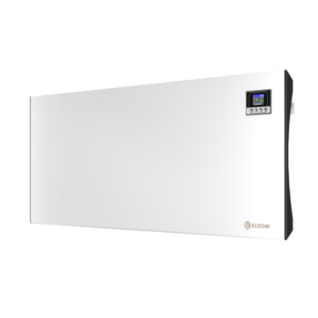 Eldom Wifi convector met elektronische instelbare thermostaat