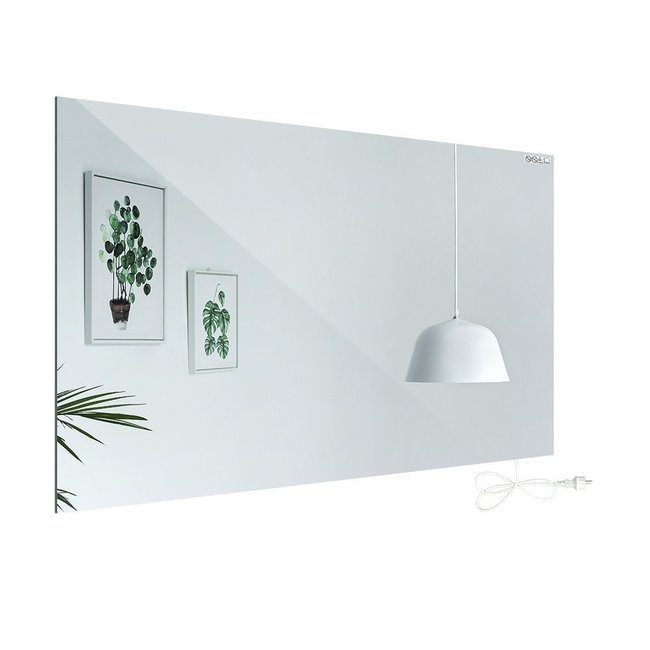 Quality heating Spiegel met led verlichting infrarood verwarming 60X100 580Watt