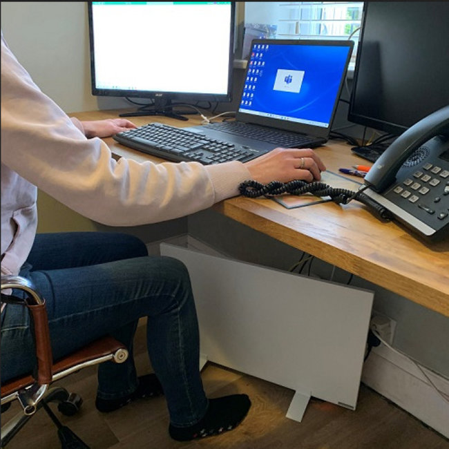 Herschel Select – Infrarood Onder Bureauverwarmer