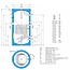 Tesy Buffertank 160 liter,  B label, met enkele warmtewisselaar