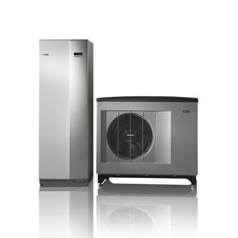 Warmtepomp voor verwarming en tapwater