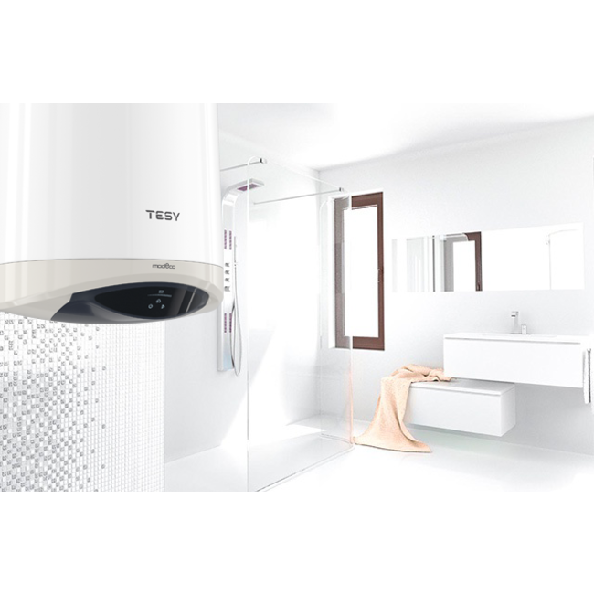 Tesy Verticale elektrische smart boiler 80L, Modeco Cloud 2.4kW