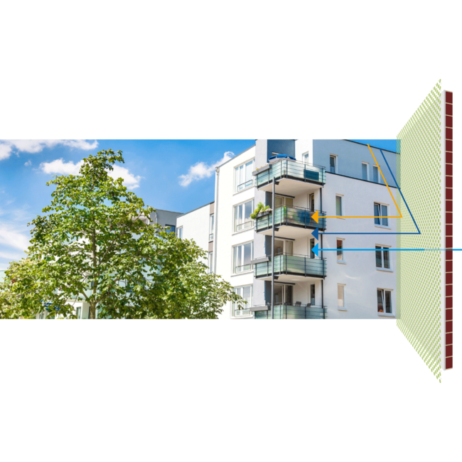 ClimateCoating Exterieur - temperatuur- en vochtregulerende muurverf