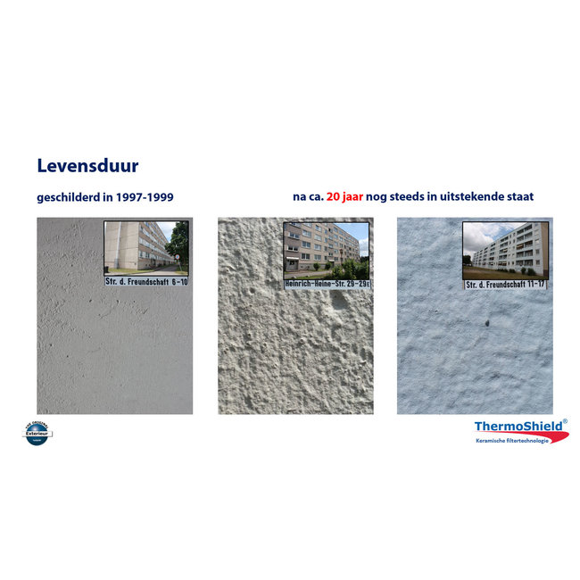 ClimateCoating Exterieur - temperatuur- en vochtregulerende muurverf