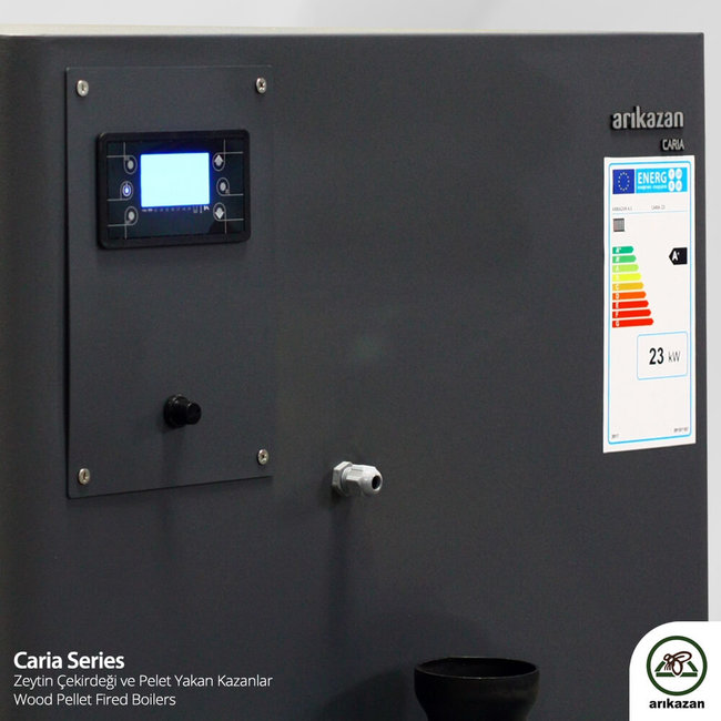 Arikazan Caria – CP-40 kW biomassaketel