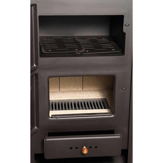 Vrijstaande houtkachel met oven FG 14 kW Groene Hoed Duurzaam De Groene Hoed Duurzaam