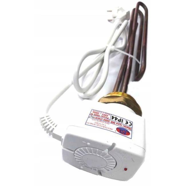 Elektrisch verwarmingselement 2 of 3kW (160 tot 1000L)