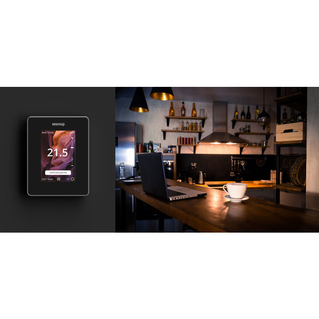 Warmup 6iE Thermostaat met Wifi voor elektrische (vloer)verwarming
