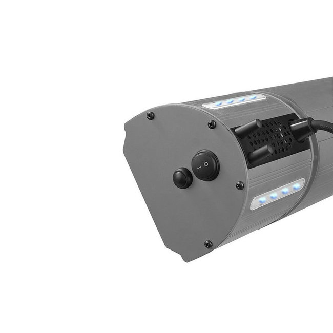 Heat & Beat Infrarood terrasheater 2000 W met speakers