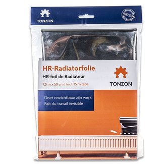 TONZON HR-Radiatorfolie 7,5m  x 50 cm