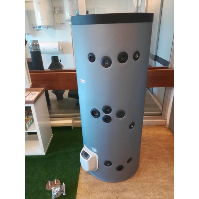 ELDOM Green Line Staande 300 liter boiler met dubbele warmtewisselaar en handbediening