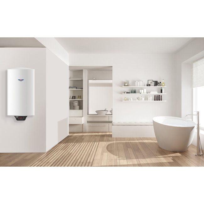 DAT Aparici Verticale elektrische anti kalk boiler 30 liter