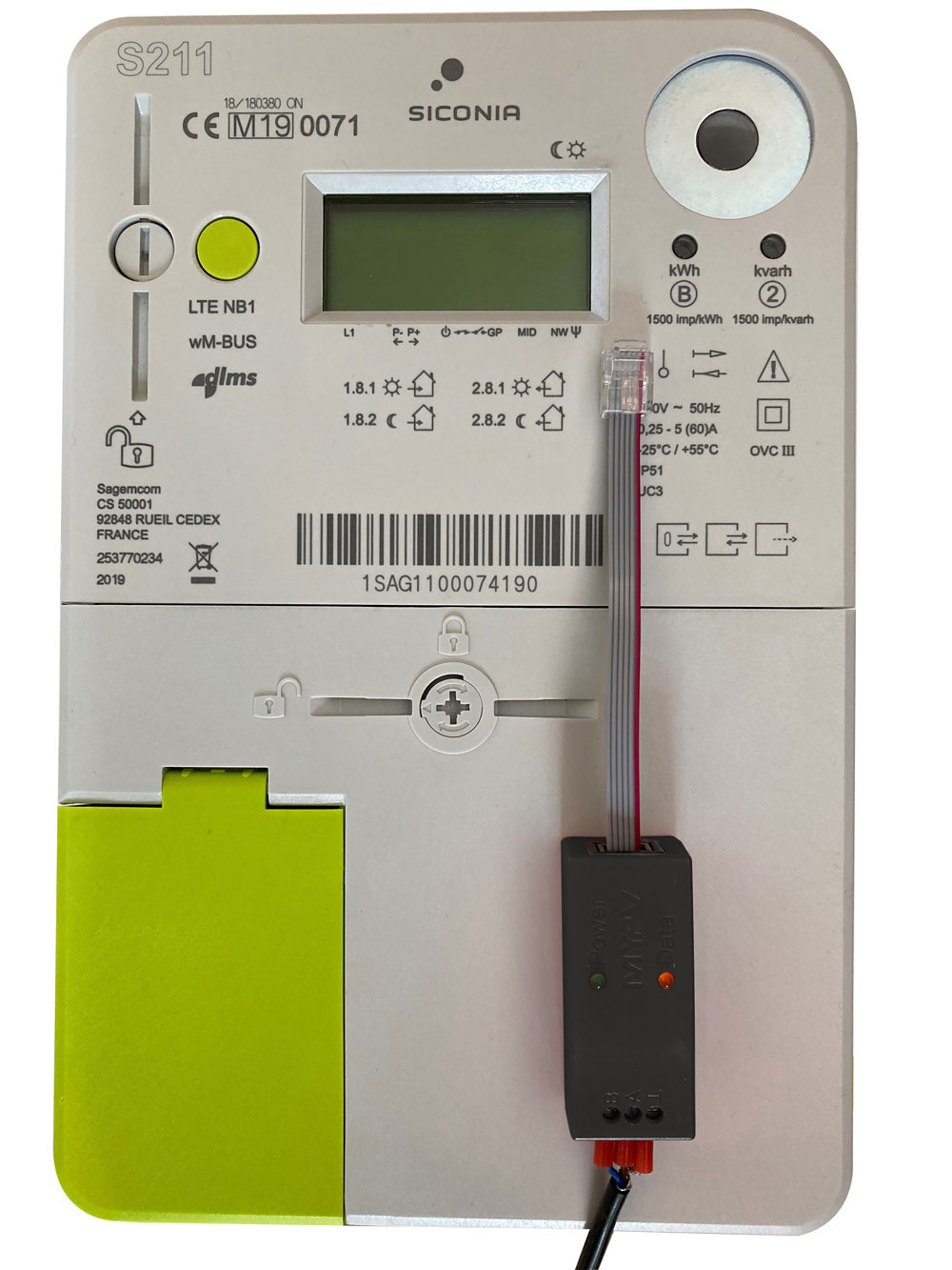 Digitale Meter P1 voor slimme meter en de ACTHOR/ACTHOR9s De Groene Hoed Duurzaam Digitale Meter P1 voor slimme meter en de ACTHOR/ACTHOR9s De Groene Hoed Duurzaam
