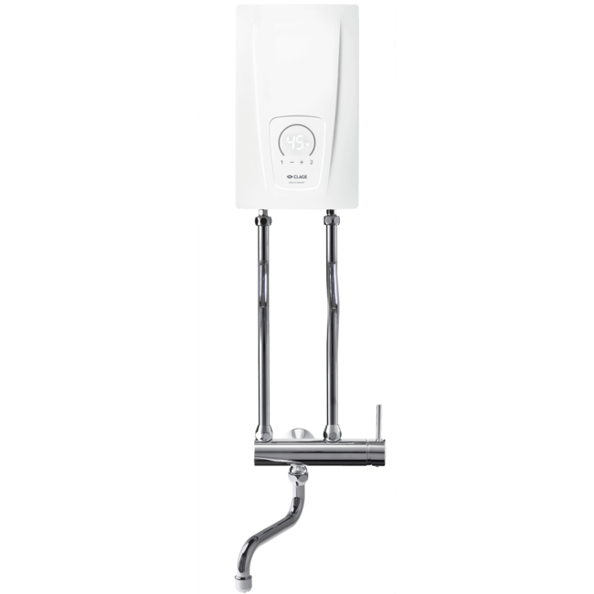 Clage Elektrische instant heater CEX met mengkraan CSO