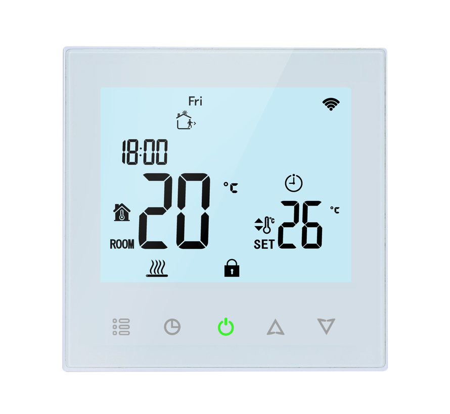 Thermostaat elektrische vloerverwarming of infrarood PRF-78 - Groene Hoed Duurzaam
